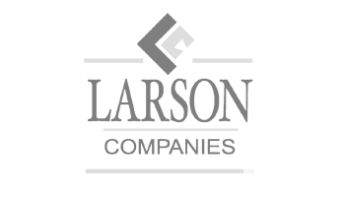 Logo for Larson Companies, a brand Marissa worked with to create impactful digital campaigns.