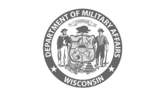 Logo for Wisconsin Department of Military Affairs, a brand Marissa worked with to create impactful digital campaigns.