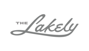 Logo for The Lakely, a brand Marissa worked with to create impactful digital campaigns.